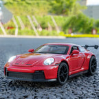 1:32 911 GT3 RS Alloy Sports Car Model Diecast Metal Racing Car Vehicles Model High Simulation Sound Light Children Toy Gift Boy