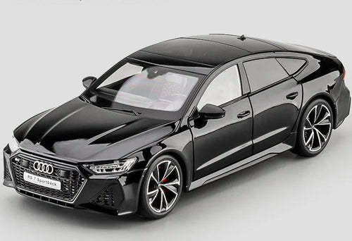 1:18 AUDI RS7 Sportback Four Door Coupe Remote Control Alloy Diecast Model Car Hobby Collecting Decorative Gifts Boyfriend Box