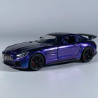 1:32 Benz AMG GT Super Sports Car Alloy Diecast Model Car with Sound Light Pull Back Children'S Toy Car Decoration Hobby Collect