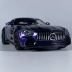 1:32 Benz AMG GT Super Sports Car Alloy Diecast Model Car with Sound Light Pull Back Children'S Toy Car Decoration Hobby Collect
