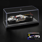 1:45 BMW M Hybrid V8 Super Racing Alloy Diecast Model Car Miniature Vehicle Classic Simulation Collection Decoration Holiday Boy