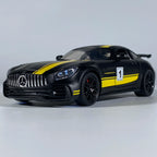 1:32 Benz AMG GT Super Sports Car Alloy Diecast Model Car with Sound Light Pull Back Children'S Toy Car Decoration Hobby Collect