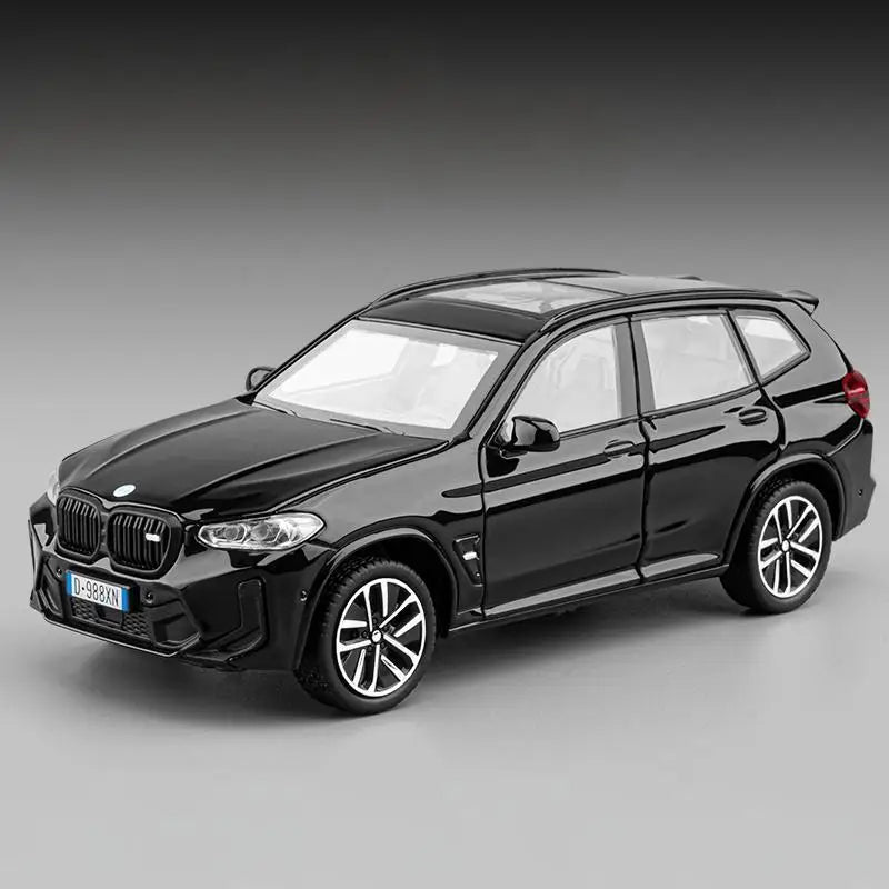 1:32 BMW X3M X3 IM SUV Alloy Metal Diecast Model Car Miniauto Vehicle Home Trendy Toys Ornaments Birthday Gift with Children Boy
