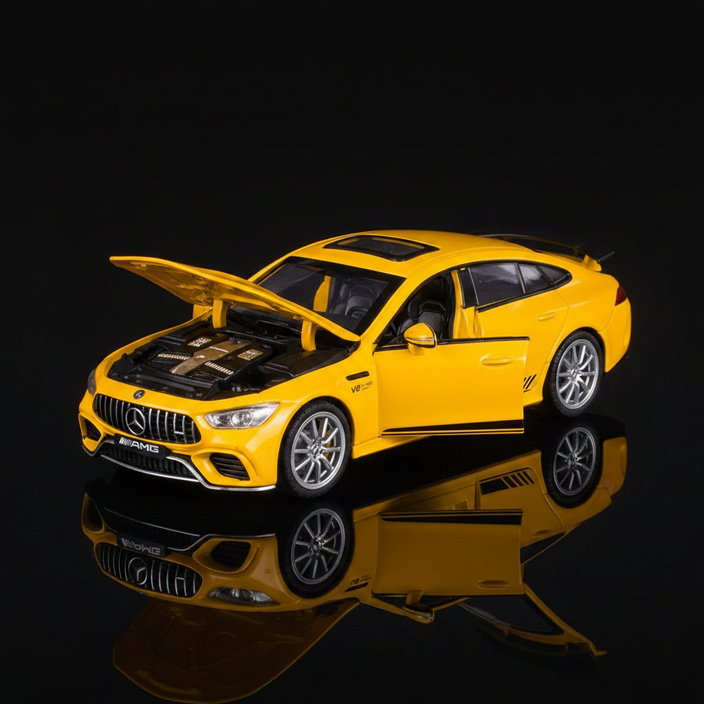 AMG GT63 amarillo