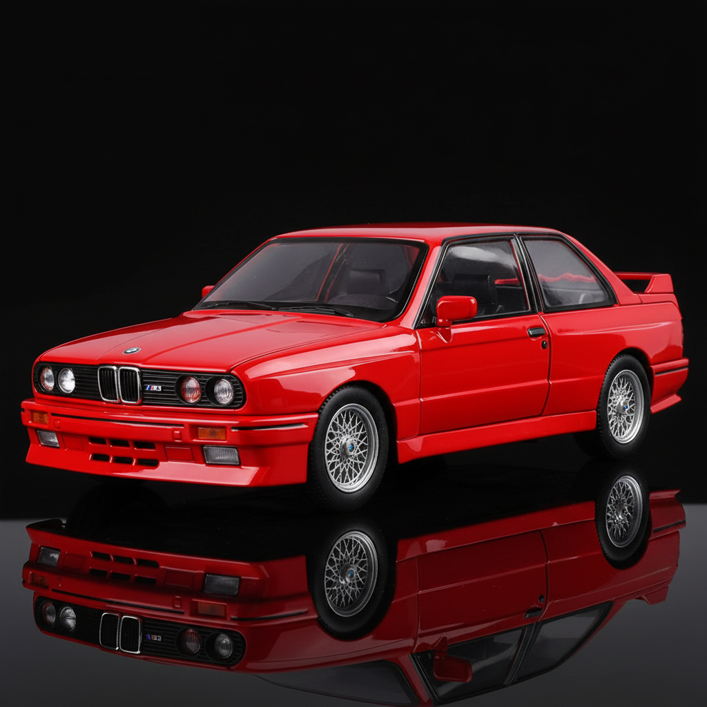 BMW M3 E30 rojo