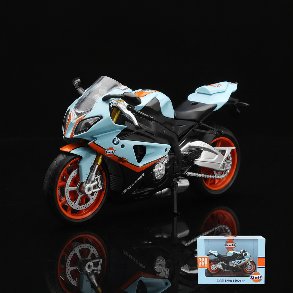 BMW S1000RR Gulf con caja