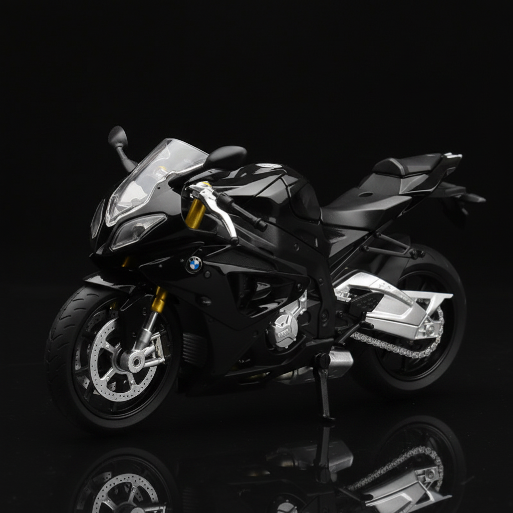 BMW S1000RR negro sin caja