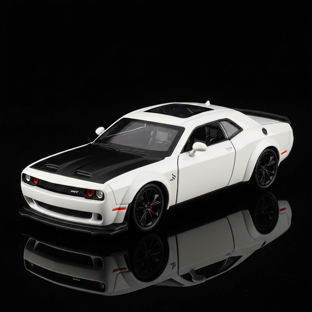 Dodge Challenger Hellcat Blanco