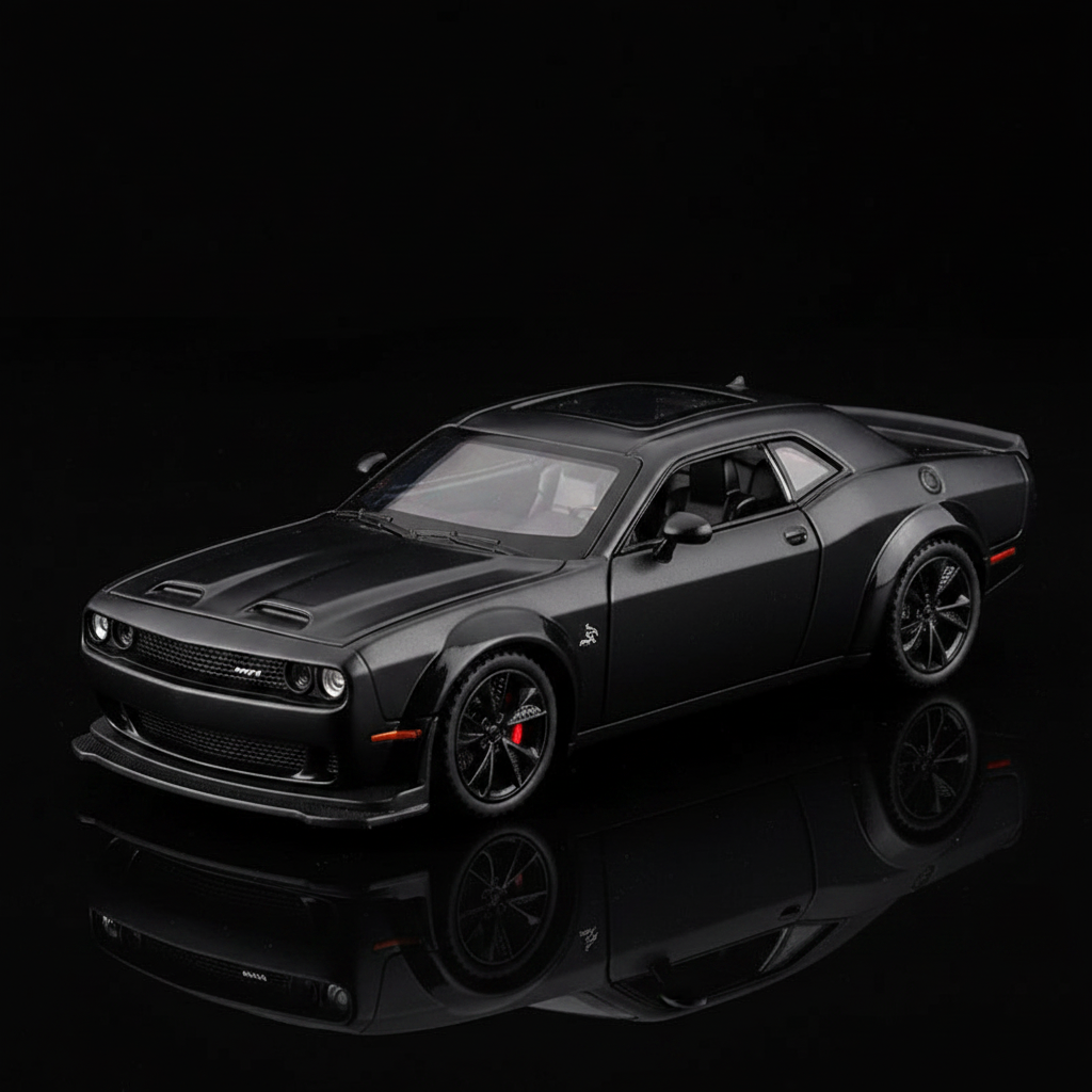 Dodge Challenger Hellcat Negro