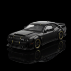 Dodge Challenger SRT Negro Dorado