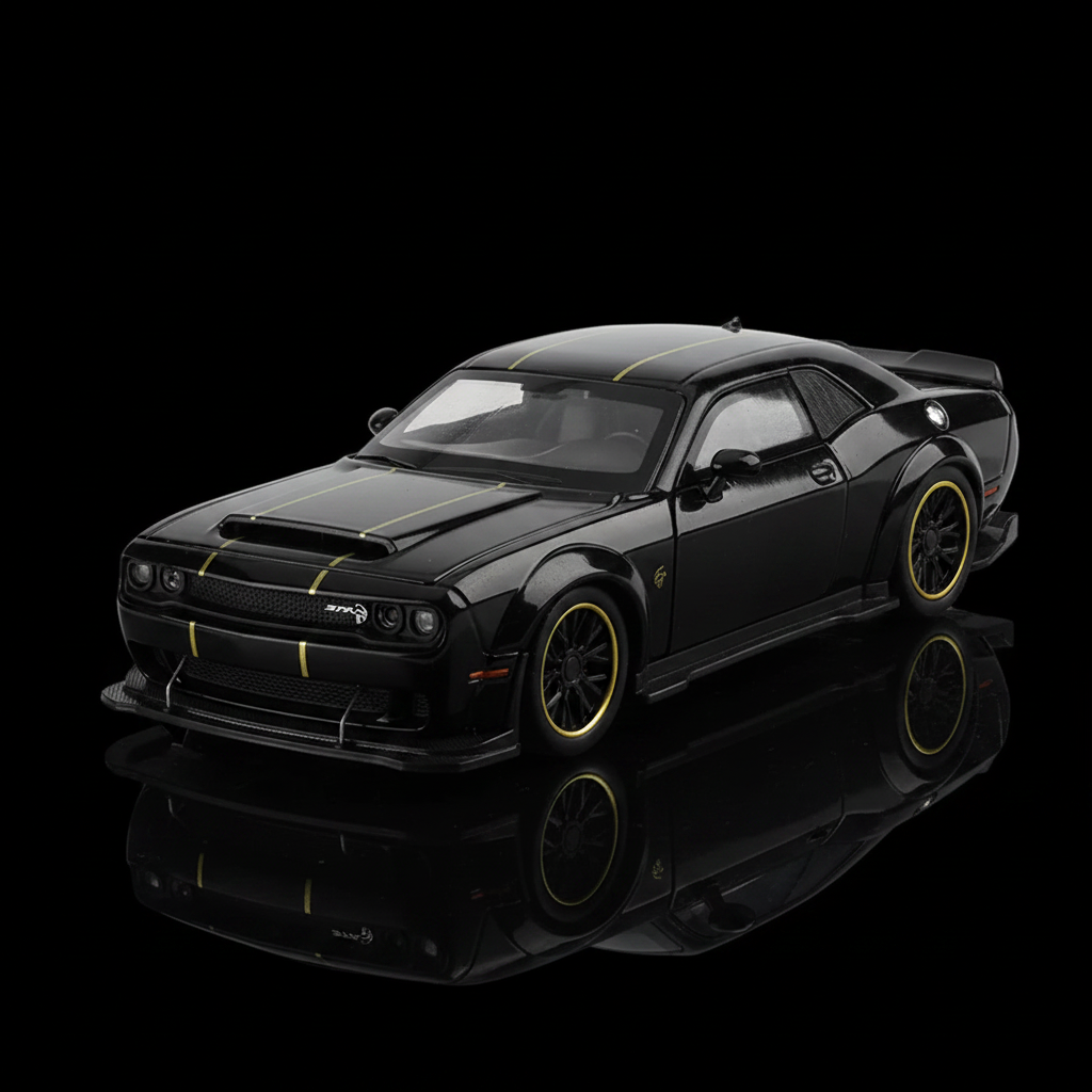 Dodge Challenger SRT Negro Dorado