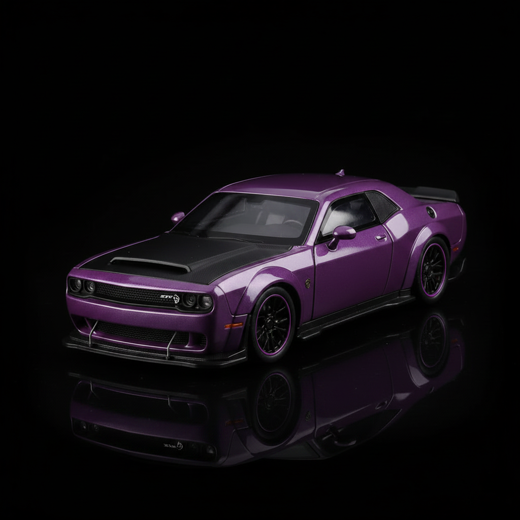 Dodge Challenger SRT Violeta