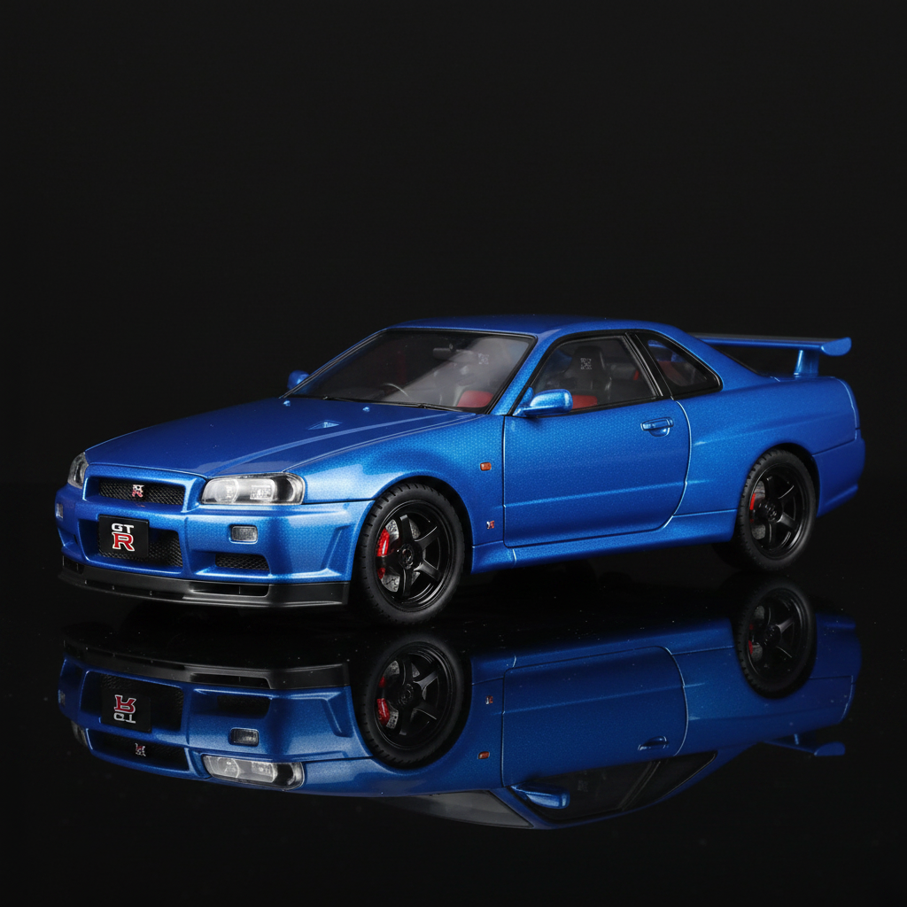 GTR R34 azul