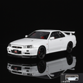 GTR R34 blanco con caja
