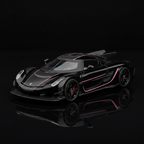 Koenigsegg Jesko Absolut - Fondo Negro
