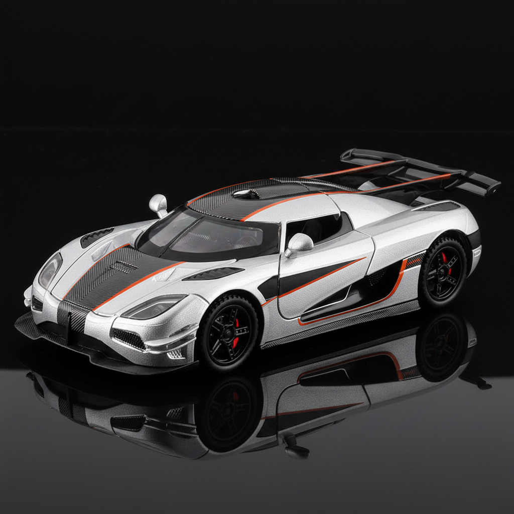 Koenigsegg One:1 plata sin caja