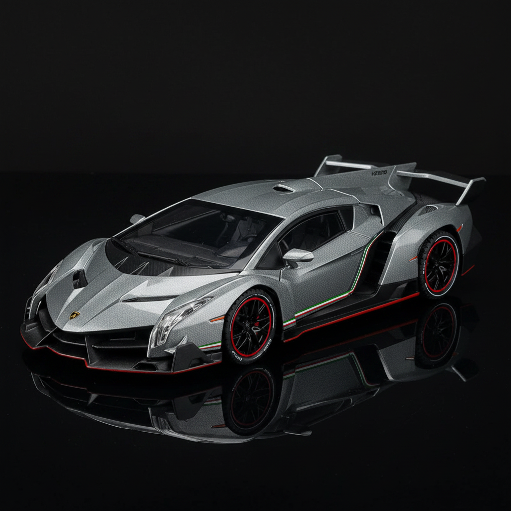 Lamborghini Veneno gris