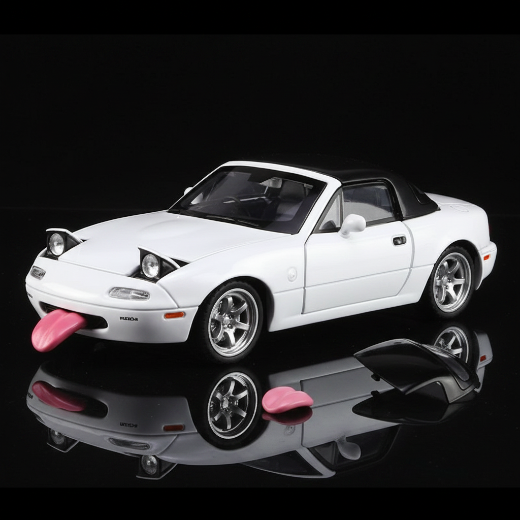 Mazda MX-5 blanco