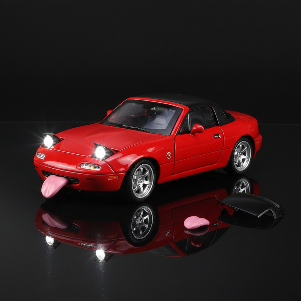 Mazda MX-5 rojo