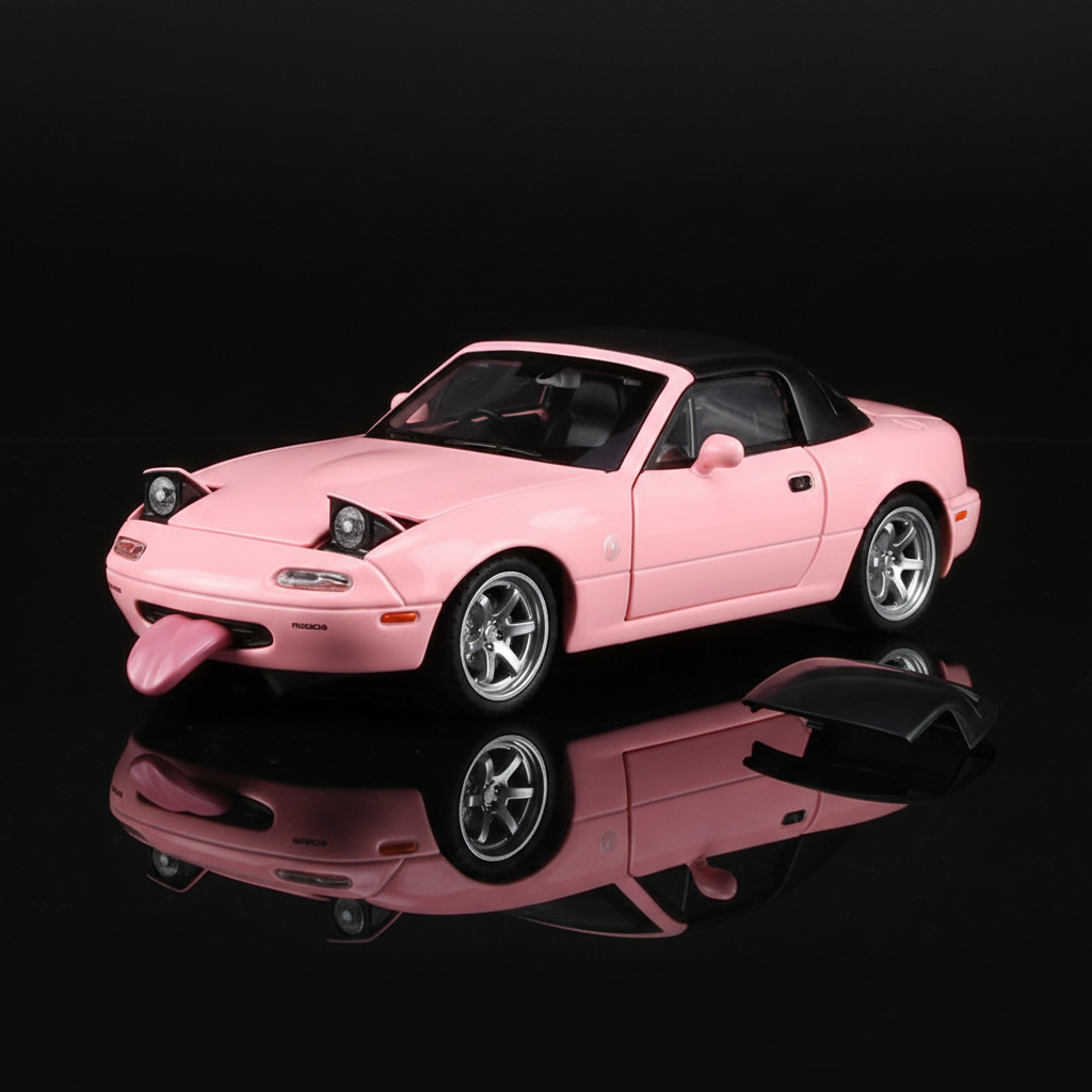 Mazda MX-5 rosa