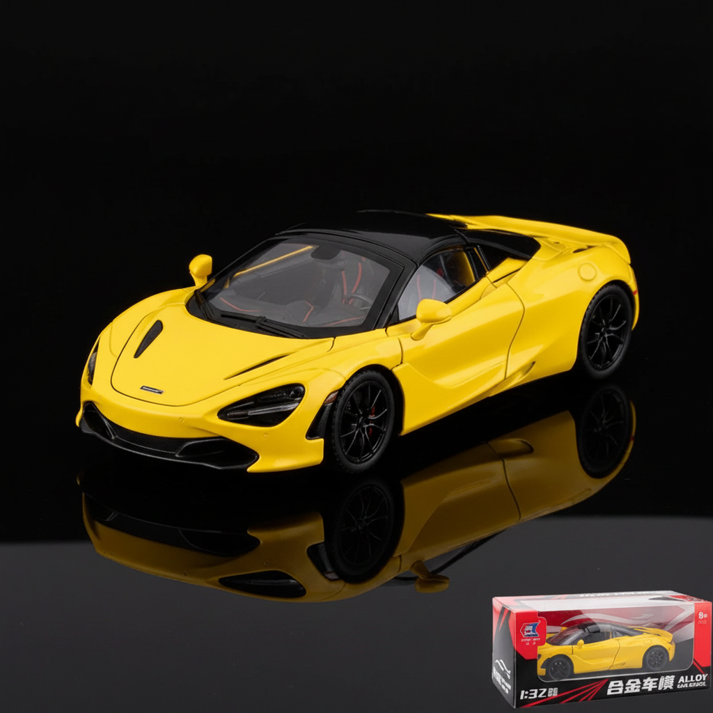 McLaren 720S amarillo