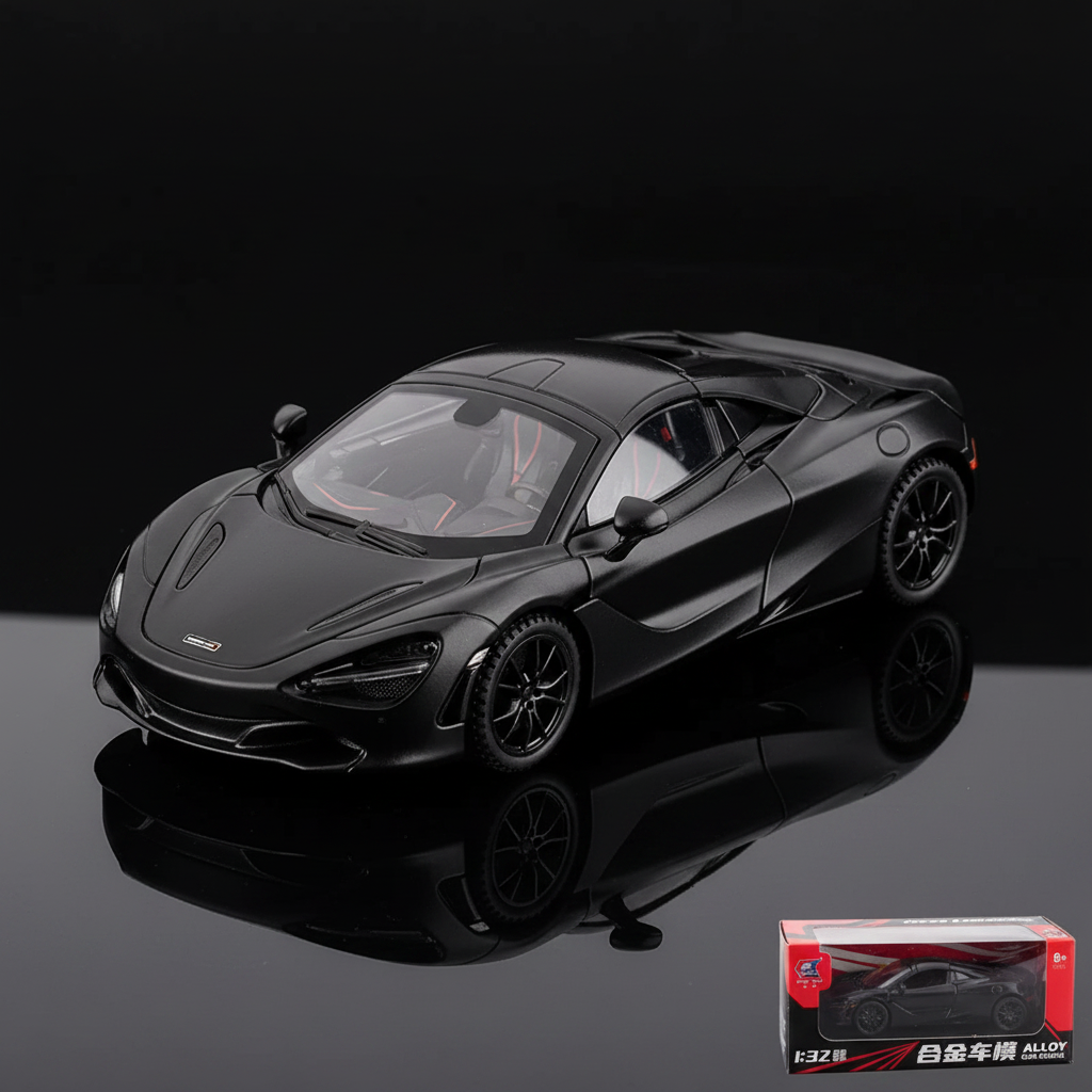 McLaren 720S negro