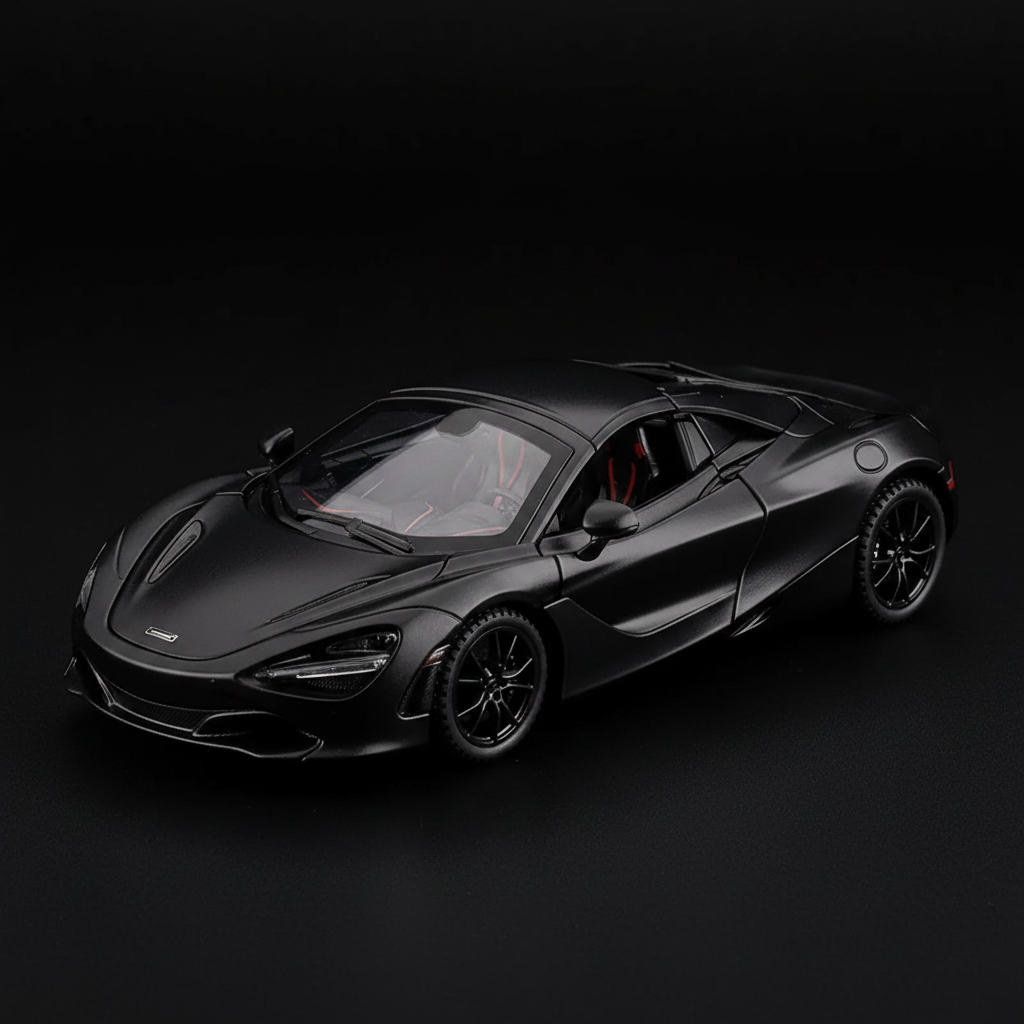 McLaren 720S Spider Negro